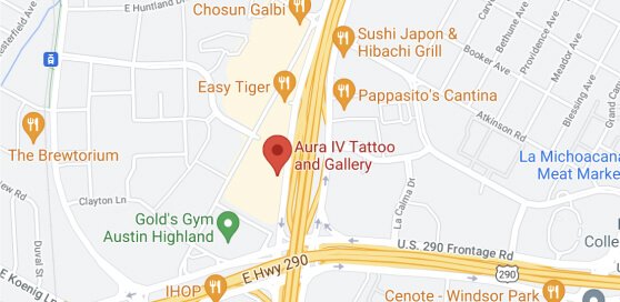 Aura 4 Tattoo and Fine Art Gallery Logo