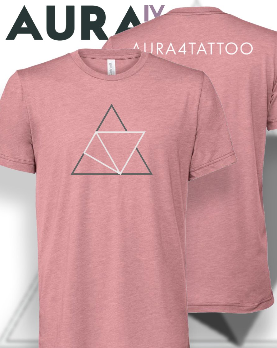 Aura IV Logo Tee (Mauve)