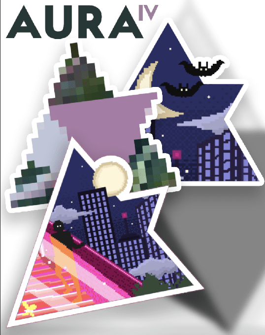 #PIXELARTSHOW Stickers (Included with PIXEL Merch)